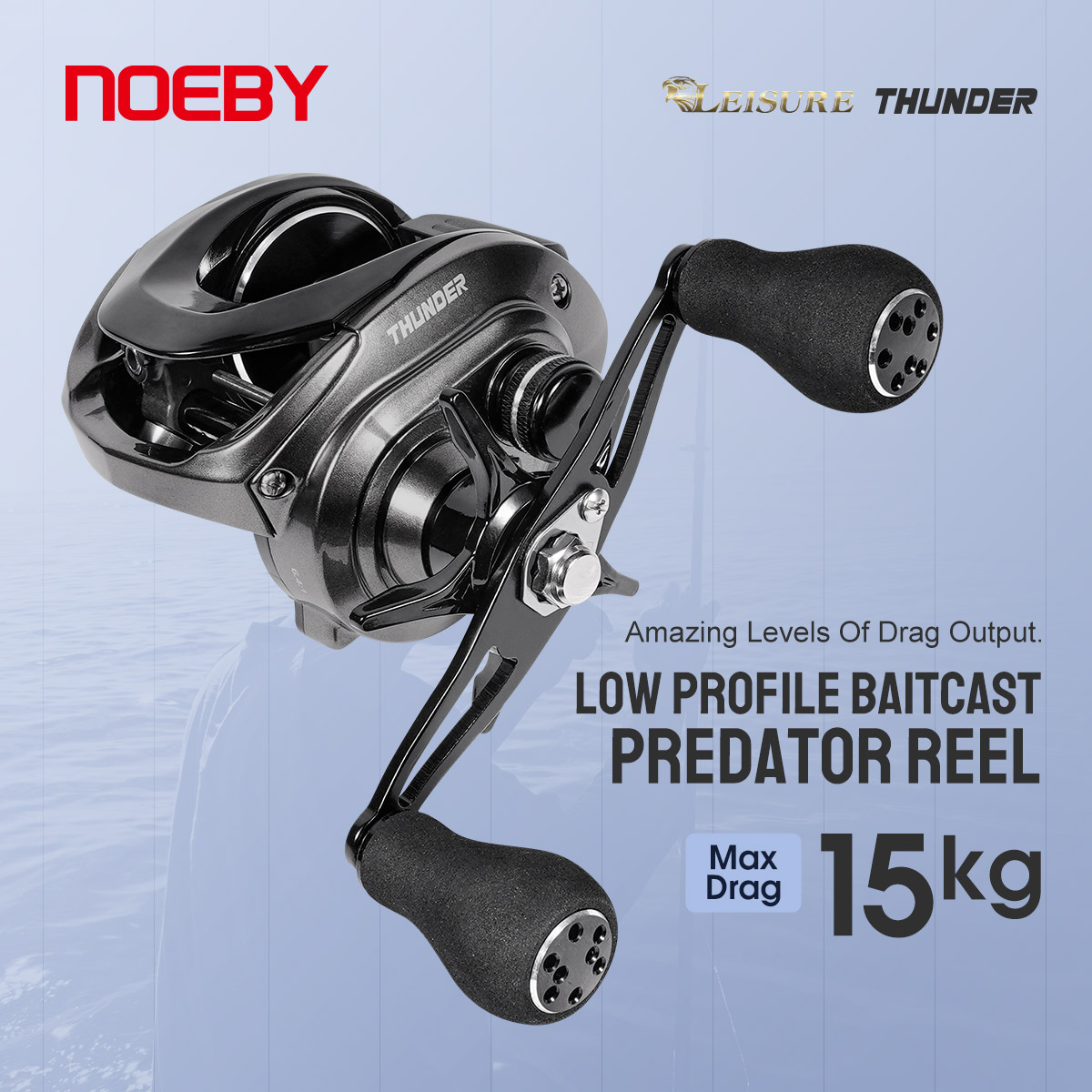 Abu Garcia Reel Max - Noeby carrete de Baitcasting sistema de
