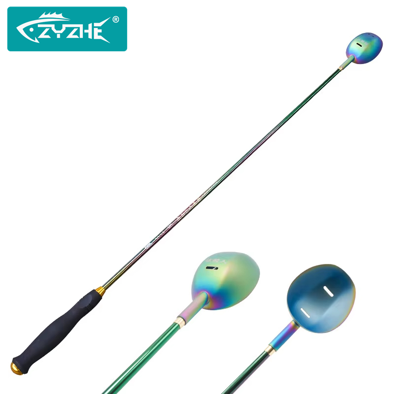 Fishing Rod Carbon Fiber - Lanzador de Señuelos ZYZHE con Cabeza