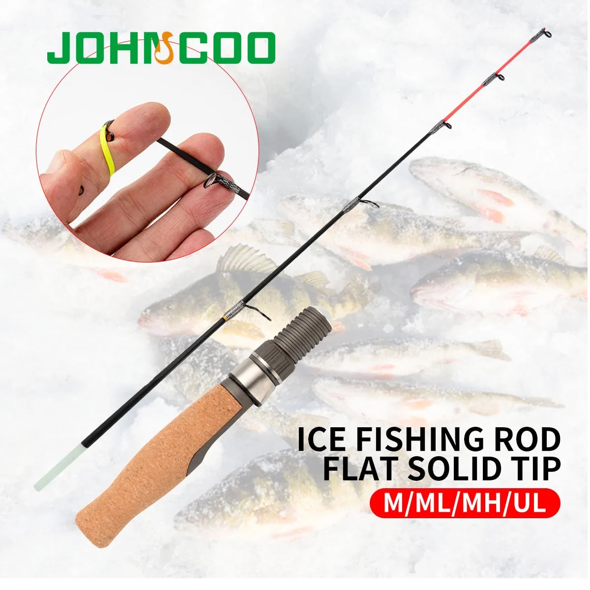 Fishing Rod Ice - Caña de pescar en hielo, 50cm,