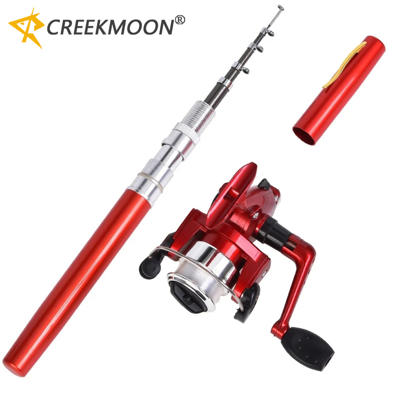 Penn Reel Fierce - Caña de Pescar Telescópica Mini de