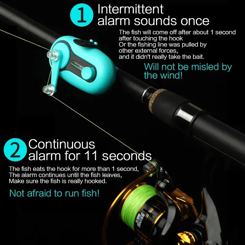 Nuevo Alarma de Pesca Electrón - Fishing Rod Casting reseña y precio