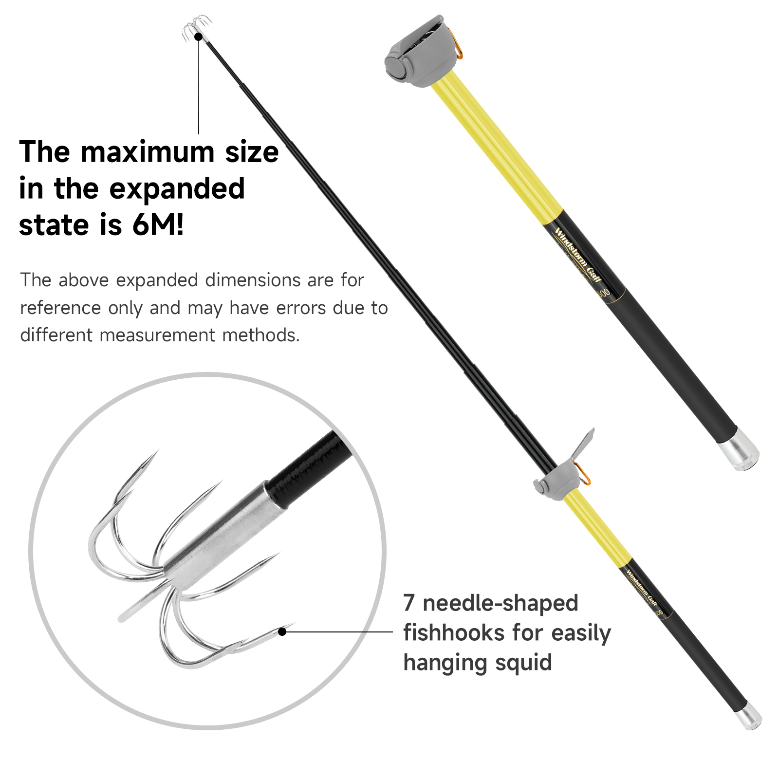 SANLIKE Caña de Pesca Telescóp - Fishing Rod Carbon Fiber reseña y precio