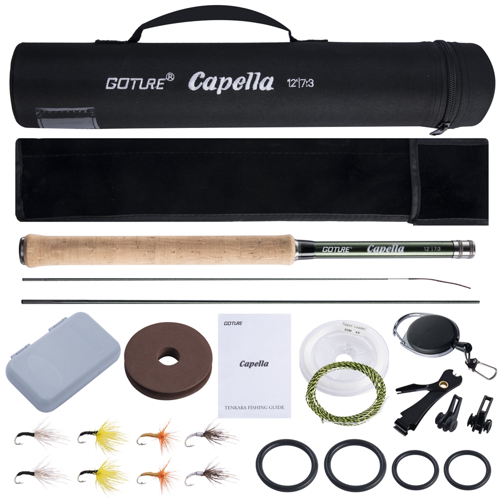 Goture Tenkara-caña de pescar  - Fishing Rod Combo reseña y precio