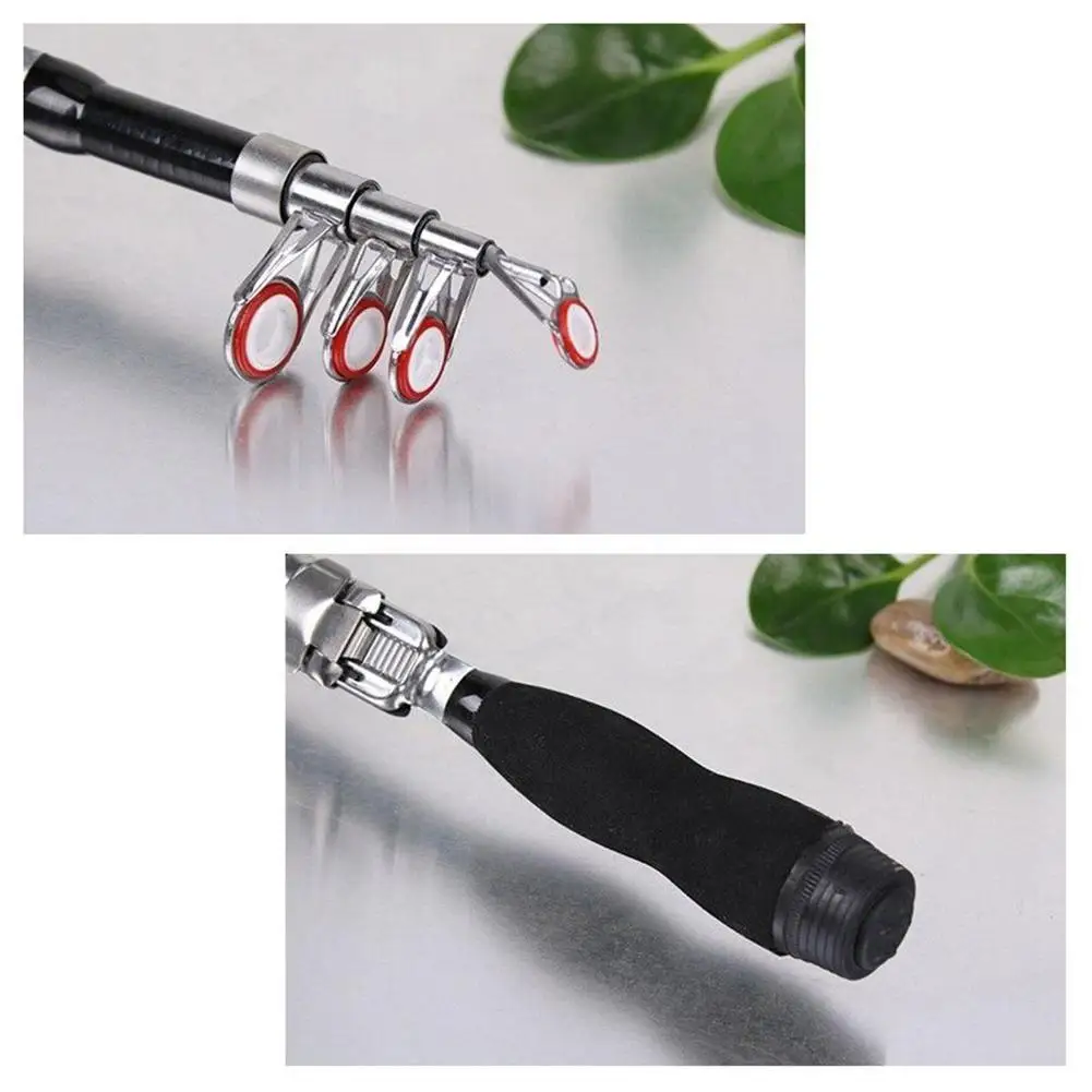 Caña de pescar telescópica de  - Fishing Rod Carbon Fiber reseña y precio