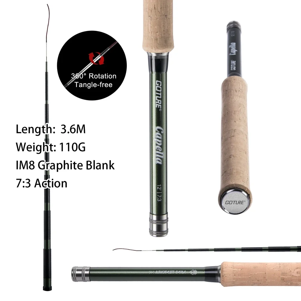 Goture - Combo de Caña de Pesc - Fishing Rod Combo reseña y precio