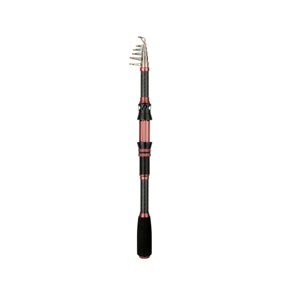 Caña de pescar retráctil de fi - Fishing Rod Carbon Fiber reseña y precio